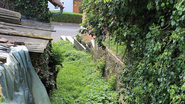 Ehemaliger Verbindungsweg runter von der Heppengasse zum Obertor. Foto: Julia Raab
