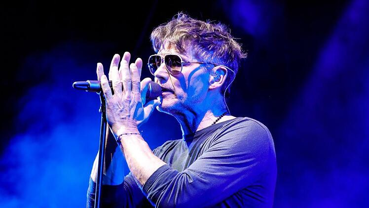 a-ha-Sänger Morten Harket beim Konzert in Coburg.Foto: Matthias Hoch