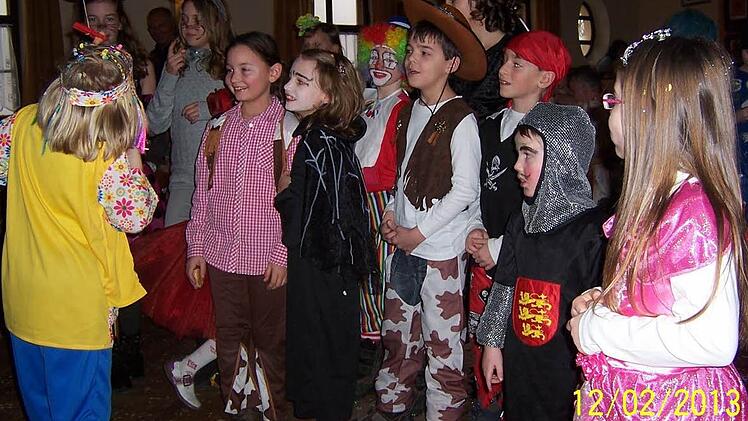Kinderfasching in Langenstadt.