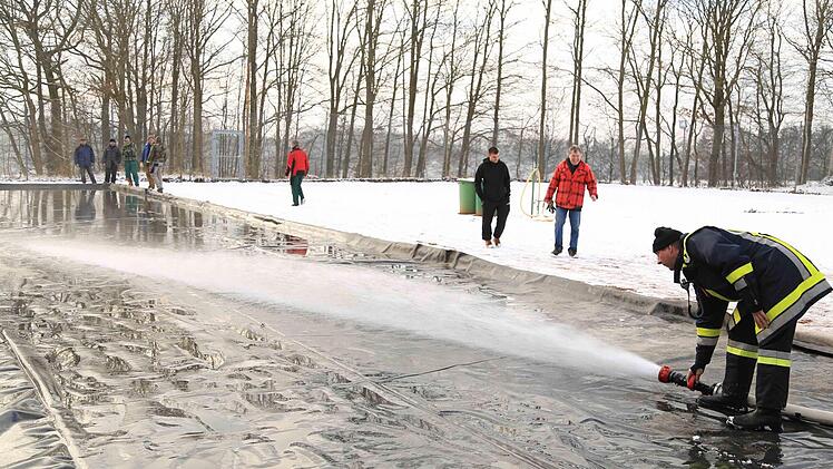 Schließlich kommt das Wasser... Foto: Franz Galster