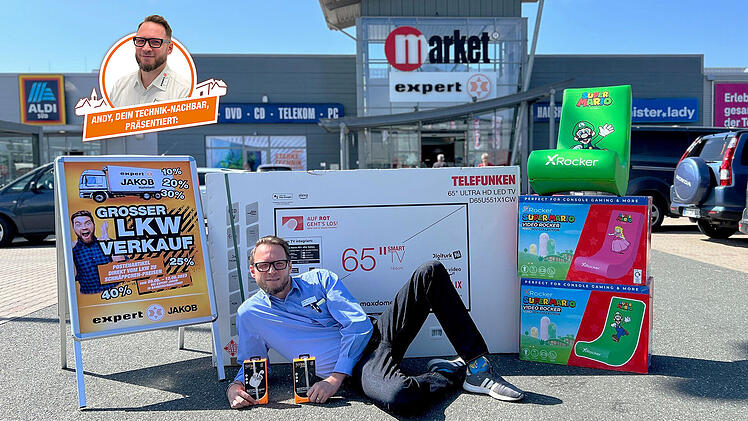 Großer LKW-Verkauf bei expert Jakob in Bamberg: Hier gibt's Postenartikel zum Schnäppchen-Preis