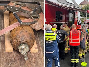 Fliegerbombe in Kronach erfolgreich entsch&auml;rft &ndash; so lief der Einsatz ab