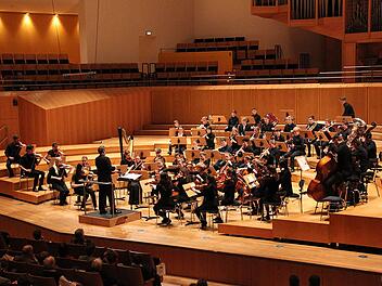 Das Jugendorchester Bamberg spielt öfters im Konzertsaal der Bamberger Symphoniker, dem Joseph-Keilberth-Saal. Foto: privat
