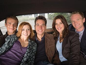 Marshall, Lily, Ted, Robin und Barney (von links) - f&uuml;r viele Serienfans waren sie der lustigste und "legen- warte kurz -d&auml;rste" TV-Freundeskreis seit "Friends".