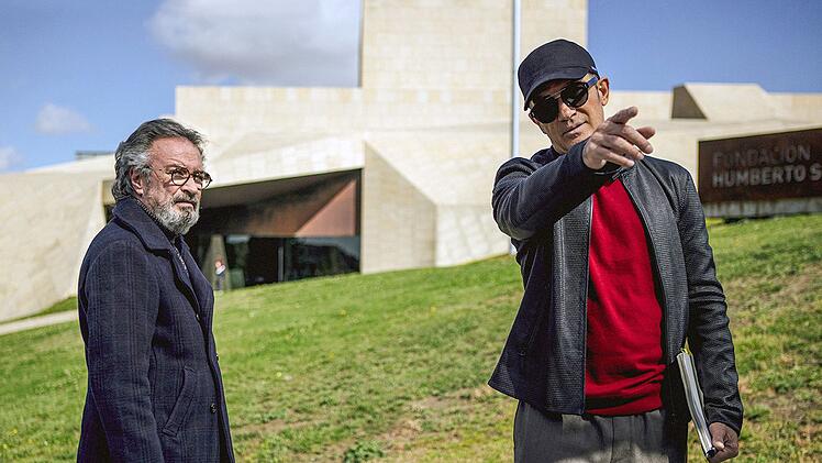 Zwei Welten treffen aufeinander: Der eitle Hollywood-Schauspieler F&eacute;lix (Antonio Banderas, recht) lernt den elit&auml;r-intellektuellen Theaterschauspieler Iv&aacute;n (Oscar Mart&iacute;nez) kennen.