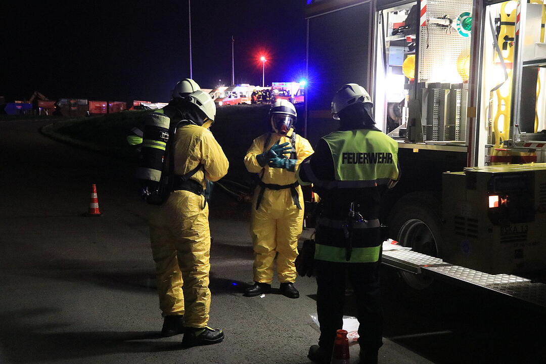 Rödental: Großbrand in Recycling-Betrieb
