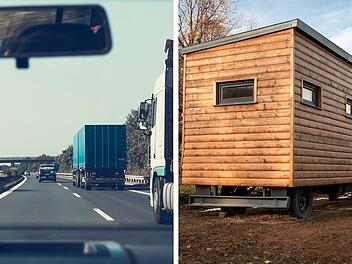 Lkw-Fahrer verliert Ladung und flüchtet - Polizei sucht Zeugen Lkw-Fahrer verliert Ladung und flüchtet - Polizei sucht Zeugen