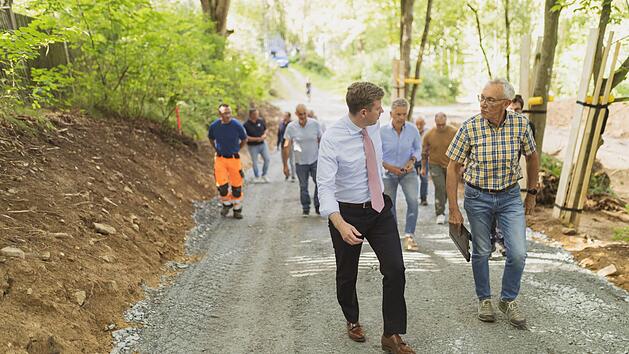 Landkreis Hof: Baubeginn Flüsseradweg in Untertiefengrün