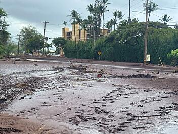 Unwetter auf Hawaii
