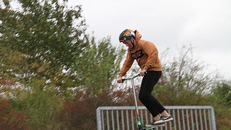 Tolle Tricks zeigten die Skater beim ersten Contest. Foto: Gerda Völk