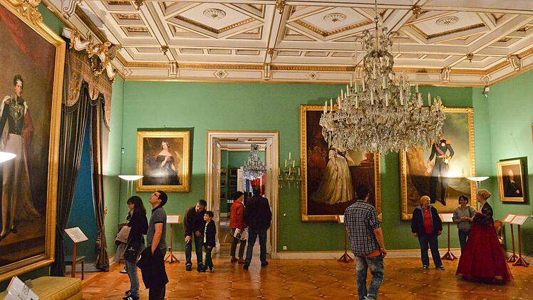 Coburg leuchtet bei der Museumsnacht 2014. Foto: Ronald Rinklef