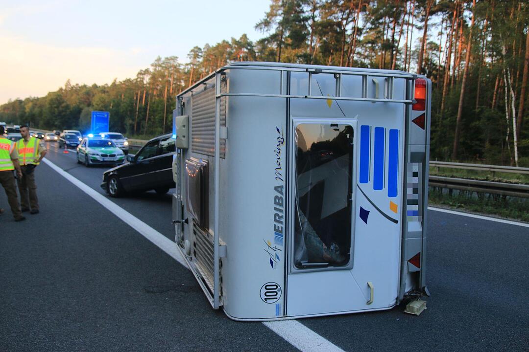 Unfall auf A73 bei Bamberg