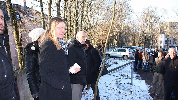 Eindrücke vom Ortstermin des Stadtrates. Foto: Ralf Ruppert