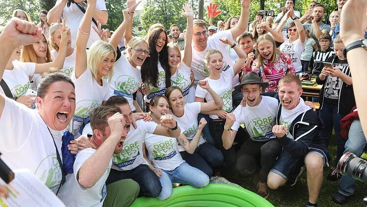 Teuschnitz kämpfte um die Austragung des Bayern-3-Dorffestes am 9 September - erfolgreich! Foto: Barbara Herbst
