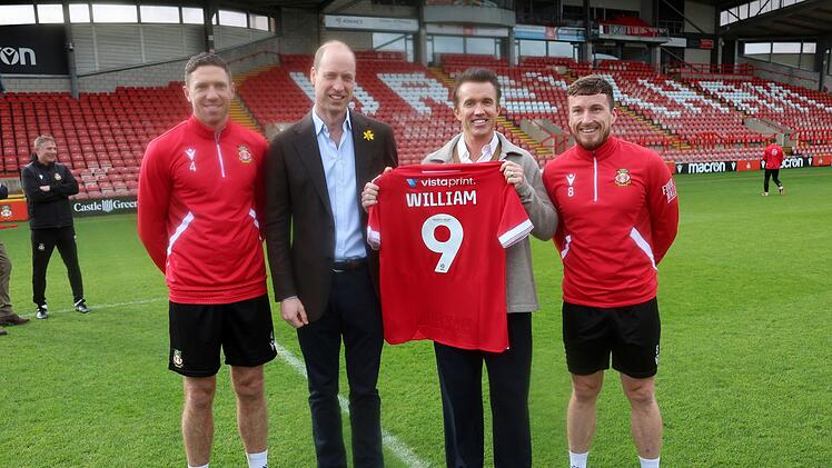 Prinz William besucht Wales
