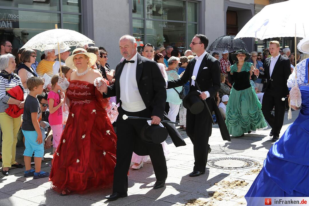 Rakoczyfest in Bad Kissingen mit Umzug; Foto: Barbara Herbst