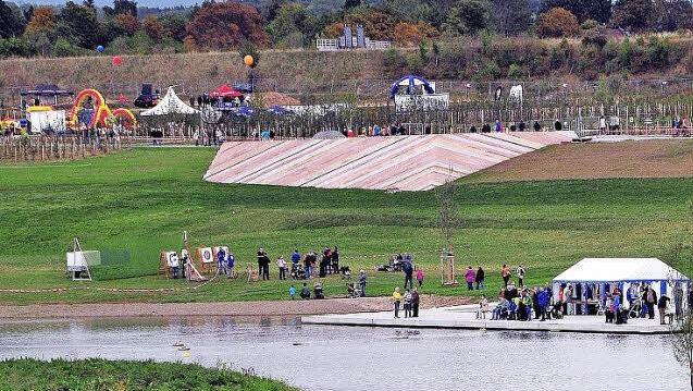 Die Landesgartenschau in Bayreuth wird mit 45 Hektar flächenmäßig die größte sein, die es je in Bayern gab. Fotos: Stephan Herbert Fuchs