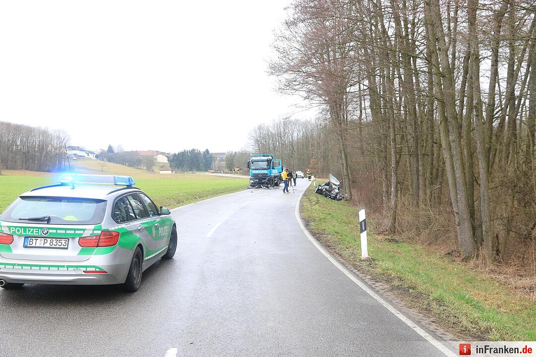 Tödlicher Unfall bei Zapfendorf