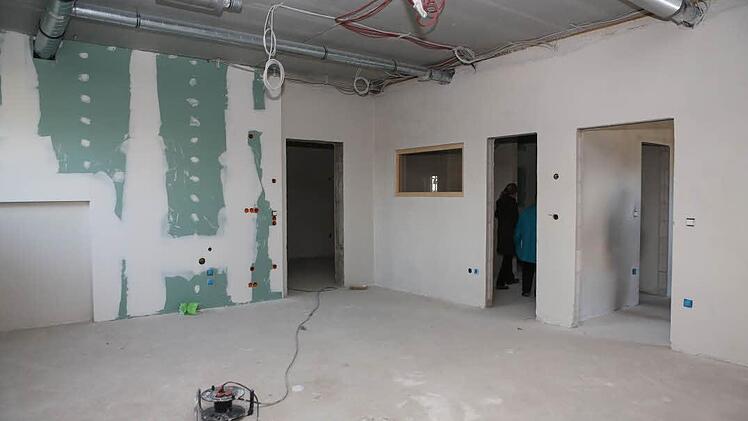 Der neue Paul-Gerhardt-Kindergarten: Impressionen von der Baustelle Foto: Barbara Herbst