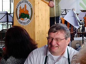 Michael Brückner (CSU), Mitglied des Landtages und Gemüsebauer beim Tag der offenen Tür im "Knoblauchsland". Am Dienstag trat Brückner überraschend von allen Ämtern zurück. Foto: Nikolas Pelke