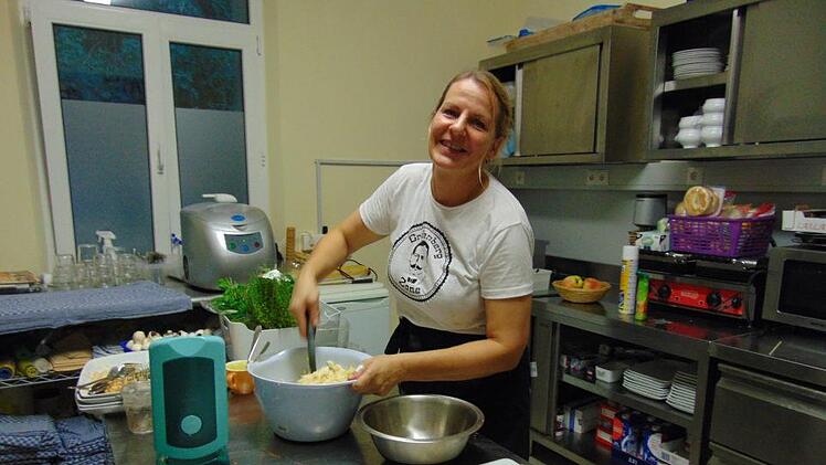 Unglaublichen Bedarf an veganem Essen haben die Gundelfingers festgestellt. Foto: Petra Malbrich