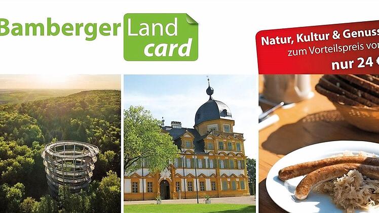 Die Bamberger Landcard beinhaltet viele Erm&auml;&szlig;igungen. Foto: Landratsamt