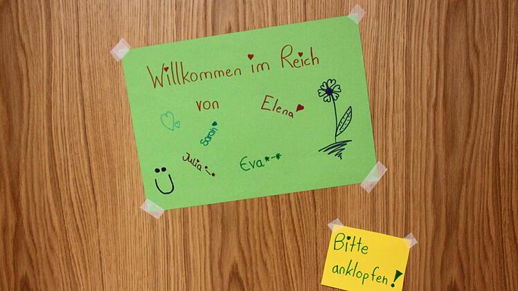 Die Kinder haben ihr Revier abgesteckt.