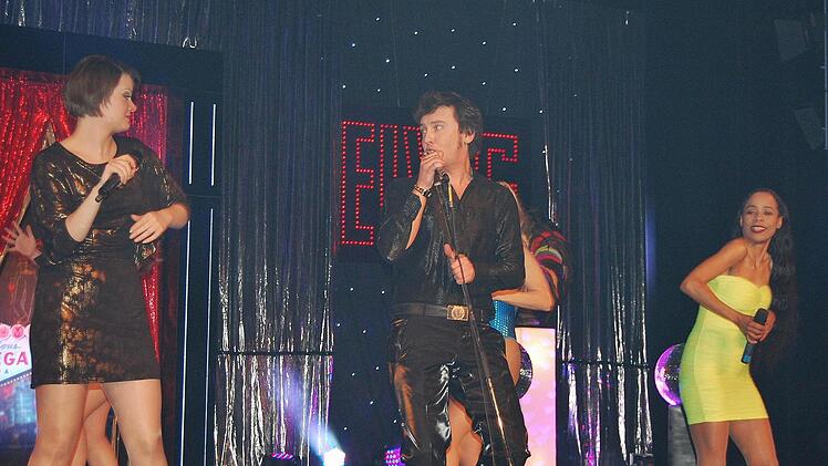 Las Vegas-Show in Bad Kissingen. Foto Sigismund von Dobschütz