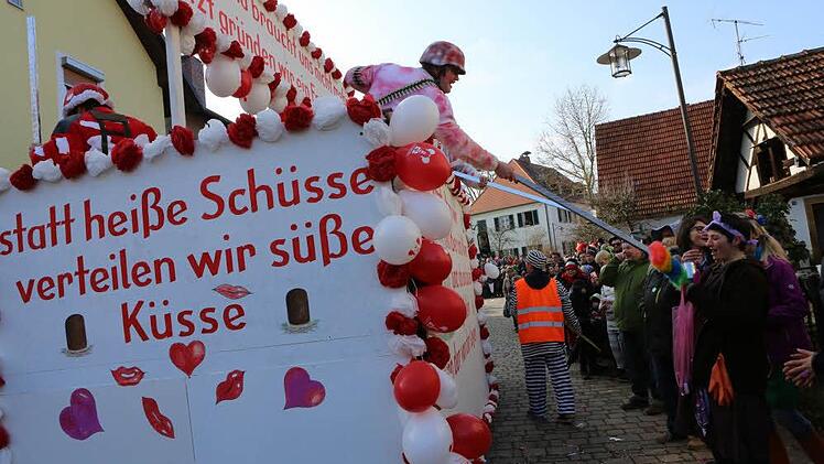Närrisches Treiben in ReckendorfFoto: Barbara Herbst