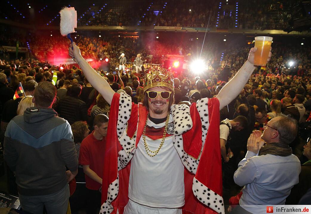 Handball-Nationalmannschaft - Feier Max-Schmeling-Halle