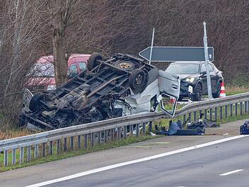 Schwerer Unfall auf der A44
