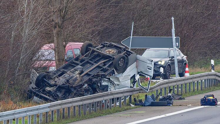 Schwerer Unfall auf der A44