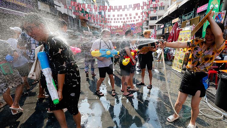 Songkran-Fest in Thailand