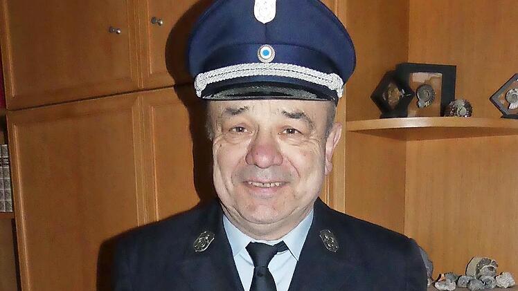 Ehrenkommandant Rudolf Huhn