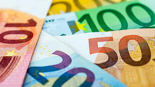 Geld, Euro, Rentenerh&ouml;hung, Standardrente