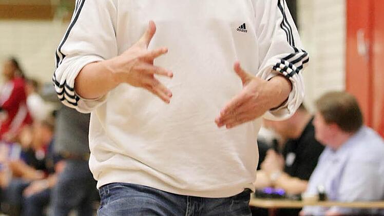 Trainer Steffen Dauer war nicht mit allen Aktionen seiner Mädels einverstanden.