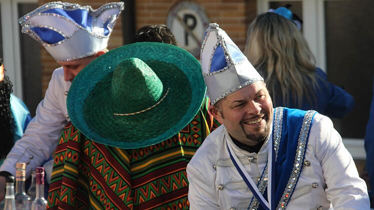 Faschingsumzug in Oberlangenstadt. Foto: Veronika Schadeck