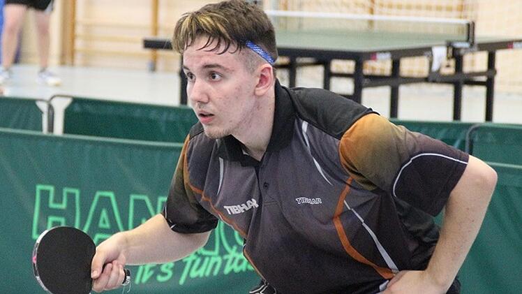 liyan Doychev vom TTC Tiefenlauter wurde in der Herren-A-Klasse etwas überraschend, aber dank starker Leistungen Stadtmeister.