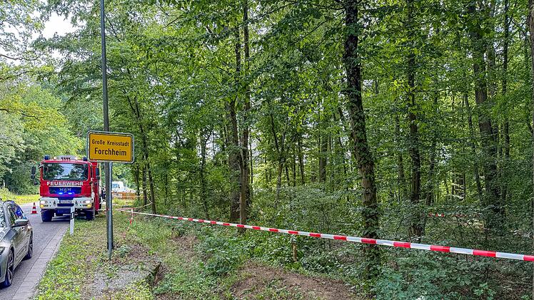 Forchheim: Autofahrer hinterl&auml;sst gro&szlig;e Verw&uuml;stung - Bergung aufwendig