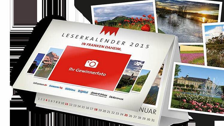 Neues Format: Der Leserkalender 2015 wird ein Aufstellkalender im Postkartenformat. Ihr Foto kann dabei sein.