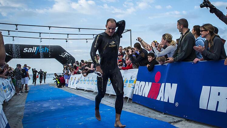 Bei der WM in Kanada überschätzte Andreas Dreitz vom Team Erdinger-alkoholfrei nach gutem Schwimmen seine Kräfte auf dem Rad und hatte am Ende nichts mehr zuzulegen. Foto: Archiv/Sebastian Kuhn/drehmomente.de