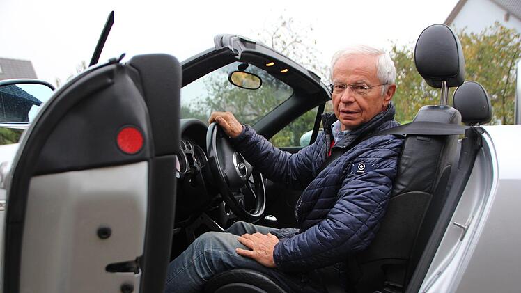 Rudolf Weißmann fährt gerne Auto. Im vergangenen Jahr hat er an einem Fahrtraining teilgenommen.  Foto: Franziska Rieger