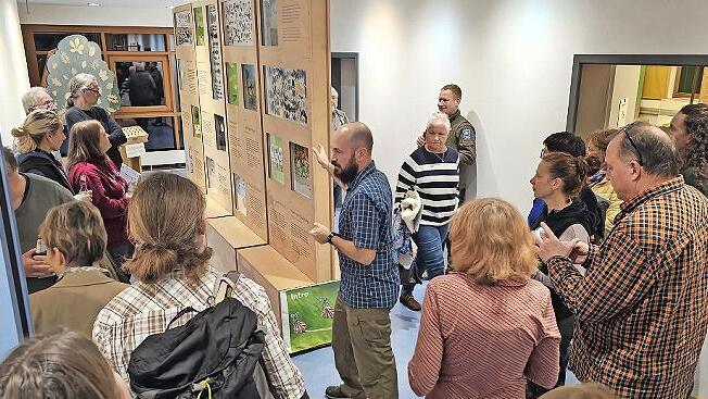 Die Auftaktveranstaltung zur Wanderausstellung war sehr gut besucht.