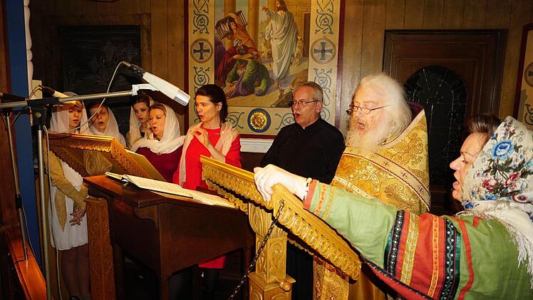 Orthodoxe Weihnacht in Bischofsheim. Foto: Marion Eckert