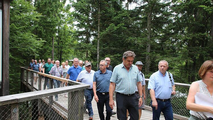 Eindrücke von der Fahrt in den Bayerischen Wald. Foto: Ralf Ruppert