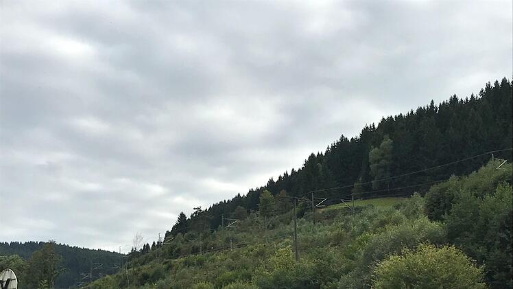 Die Steilhangfläche bei Ludwigsstadt war unter anderem  Stein des Anstoßes bei der Diskussion um den  Naturpark Frankenwald.  Foto: Greenovative