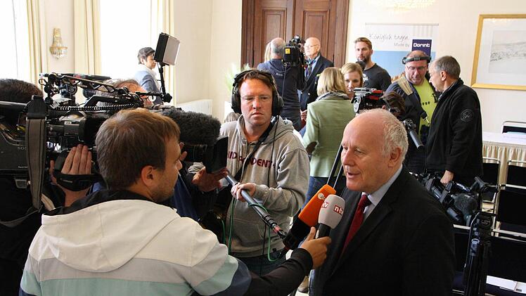 Eindrücke von der Schlichtung in Bad Brückenau. Foto: Ralf Ruppert