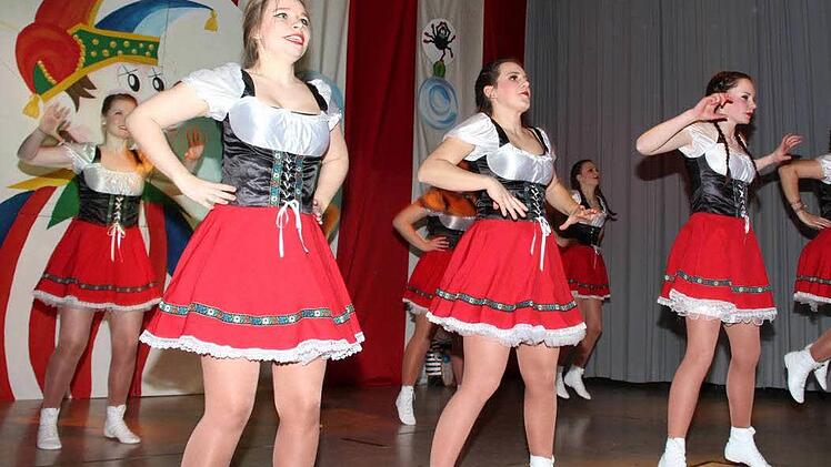 Beim Maßbacher Büttenabend in der Lauertalhalle. Foto: Dieter Britz