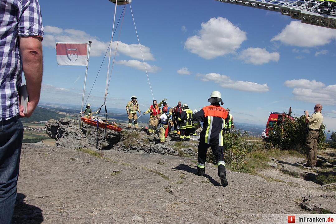 Mann stürzt vom Staffelberg und verletzt sich schwer