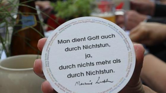 Auch das sagte Martin Luther. Foto: Barbara Herbst